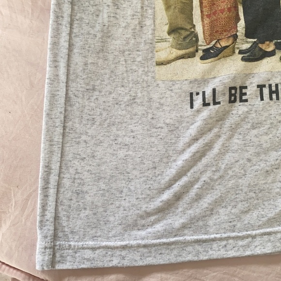 FRIENDS "I'll Be There For You" Gray TShirt Size Small - Picture 5 of 8